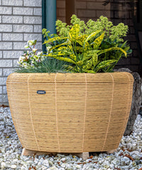 Velda Velda Orbis Planter Natural - Wicker plantenbak 70 liter voor binnen en buiten, miniatuur 3