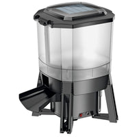 Superfish Solar Fish Feeder voerautomaat op zonne-energie met 6 liter reservoir - Automatisch vijvervissen voeren op zonne-energie, miniatuur 1