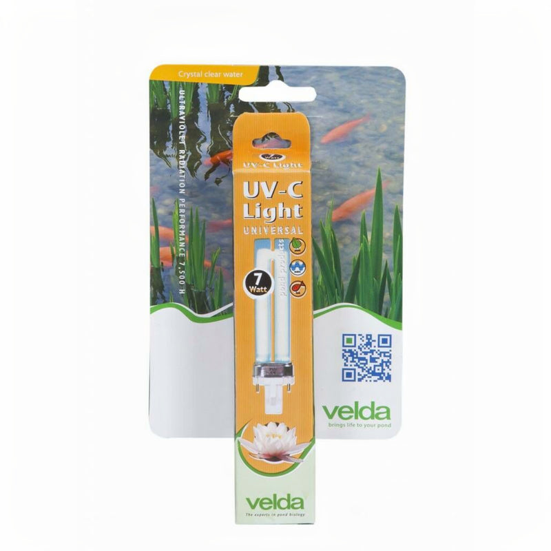 Velda UV-C PL losse lamp 7W (2-pins) - productfoto, UV-C Vervangingslamp bij Vijvercentrum