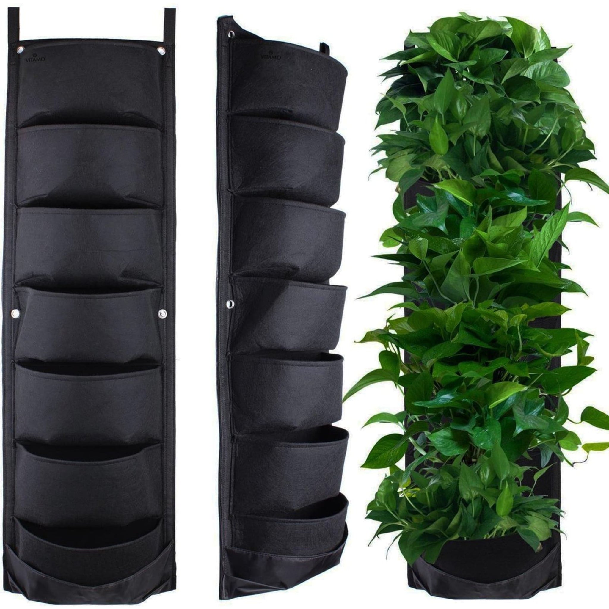 Merkloos Hangende Plantenzak 7 Ruime Vakken - productfoto