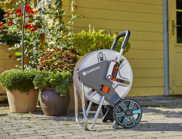 Gardena AquaRoll M Metalen Slangenwagen - max. 60 meter (zonder slang), afbeelding 4 Tuingereedschap