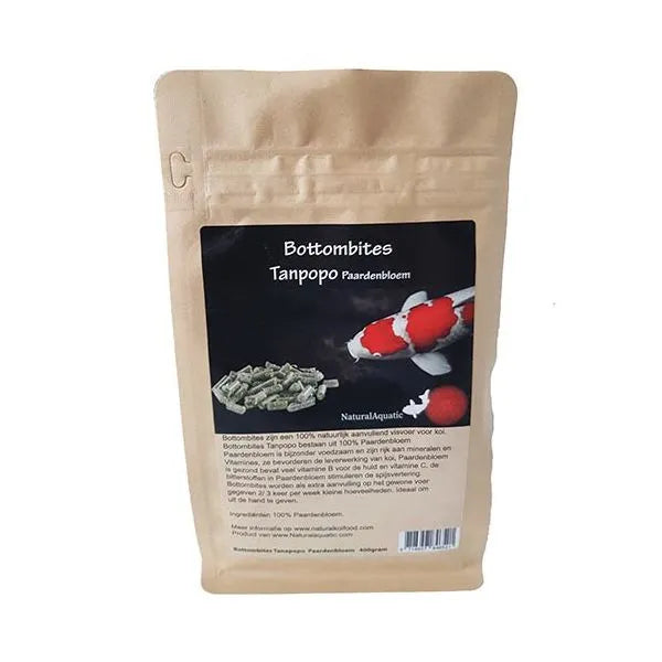 Natural Aquatic Bottombites Tanapopo (Paardenbloem, 400g), afbeelding 2 Onderdelen
