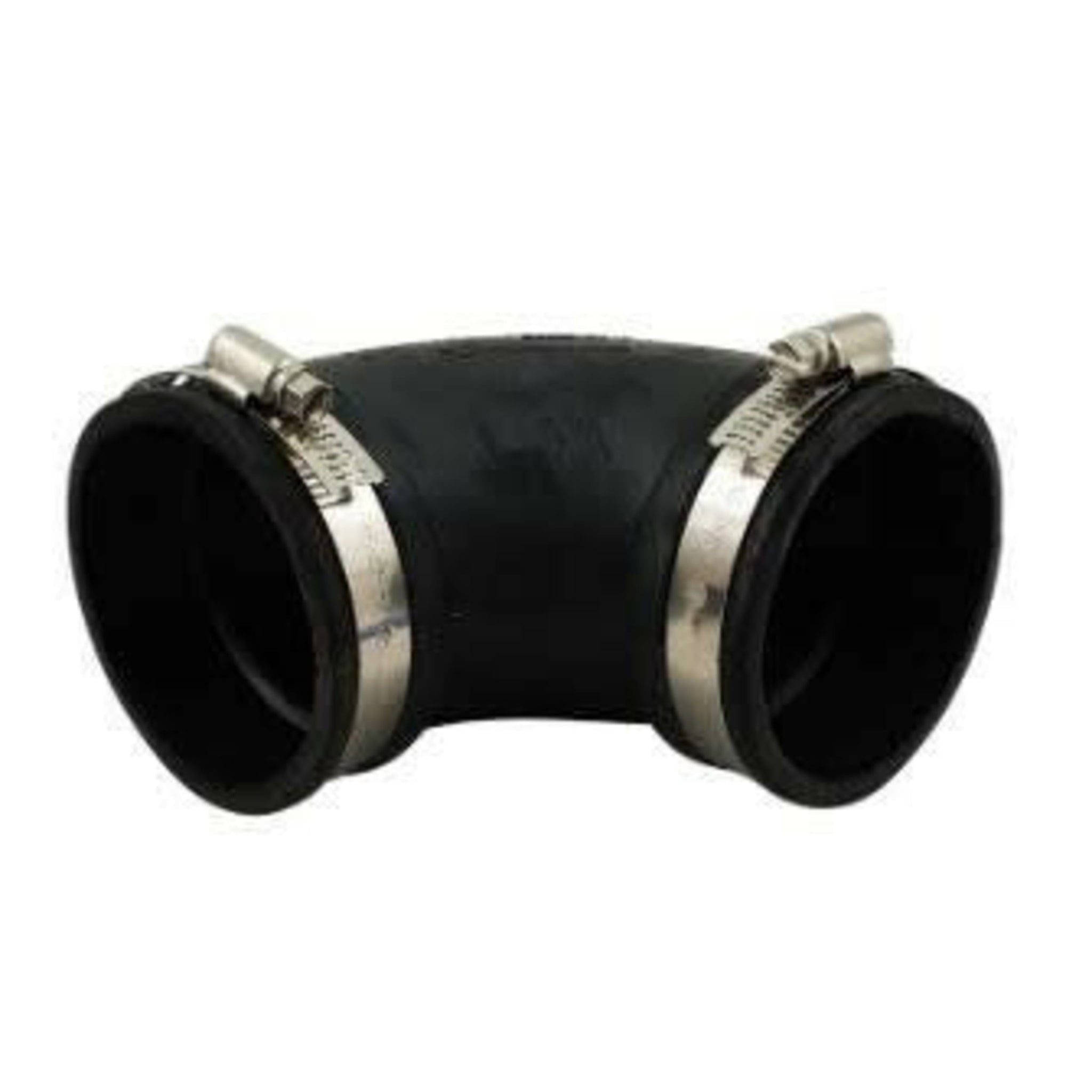 Air Aqua Flexibele Rubber Bocht 90 graden 75 mm - EPDM haakse bocht zonder lijm
