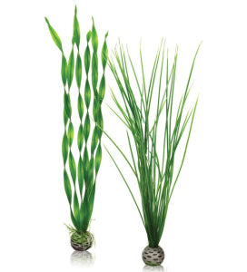 biOrb plantenset groot groen - 2 grote kunstplanten van 40 cm met keramische voet