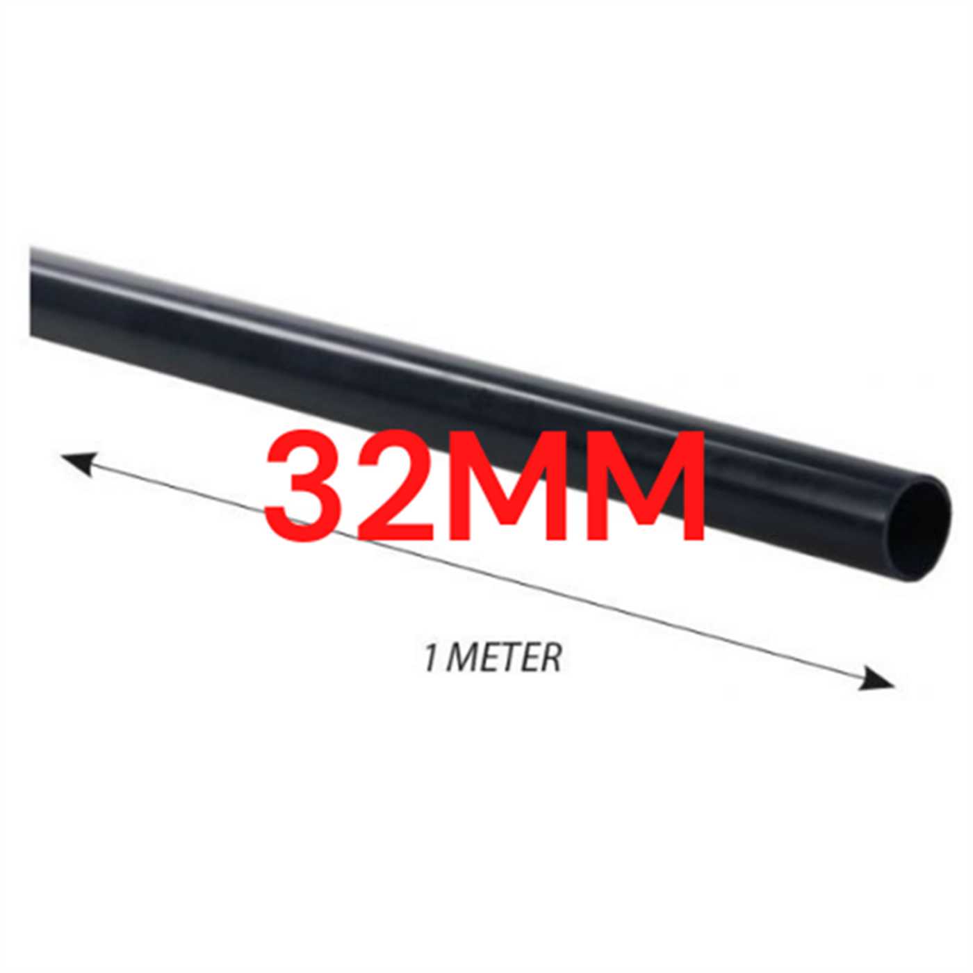 Cepex PVC-U drukbuis 32 mm van 1 meter PN10
