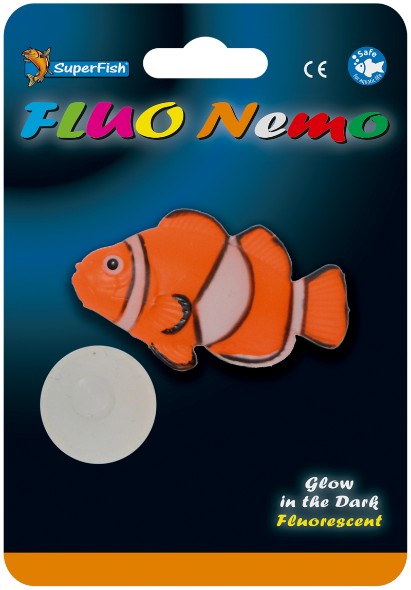 Superfish Fluo Nemo - Fluorescerende clownvis aquariumdecoratie, afbeelding 2 Aquarium