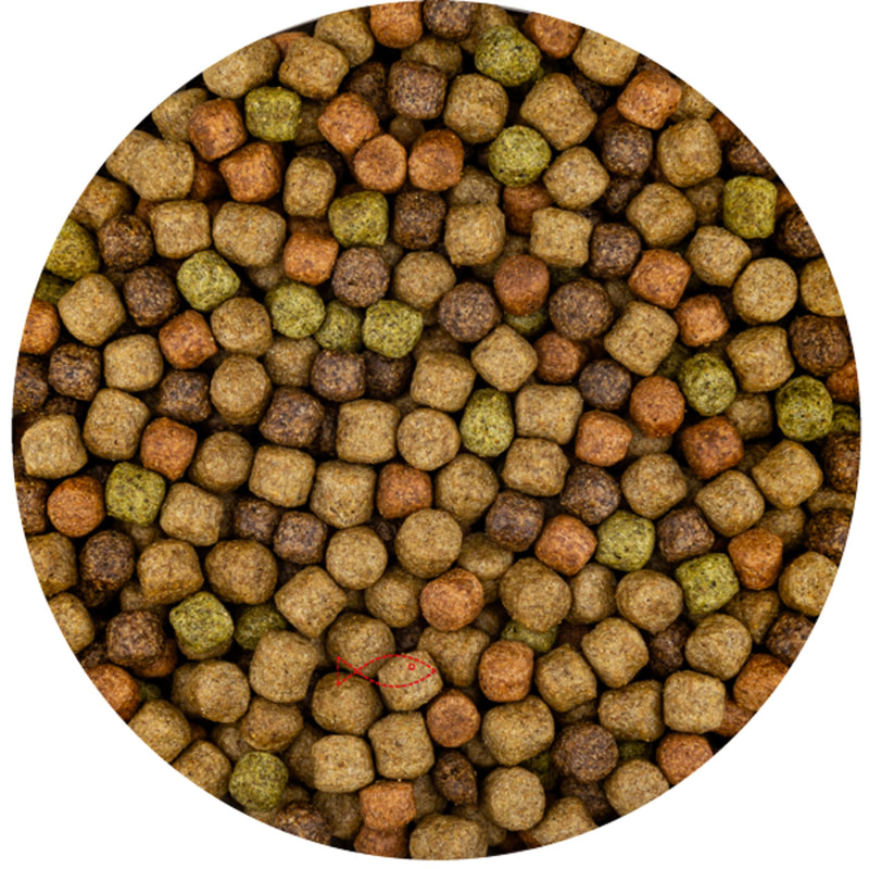 Vivani Japanse Mix 6mm (15 Kilo Zak) - productfoto — Koivoer Basis bij Vijvercentrum