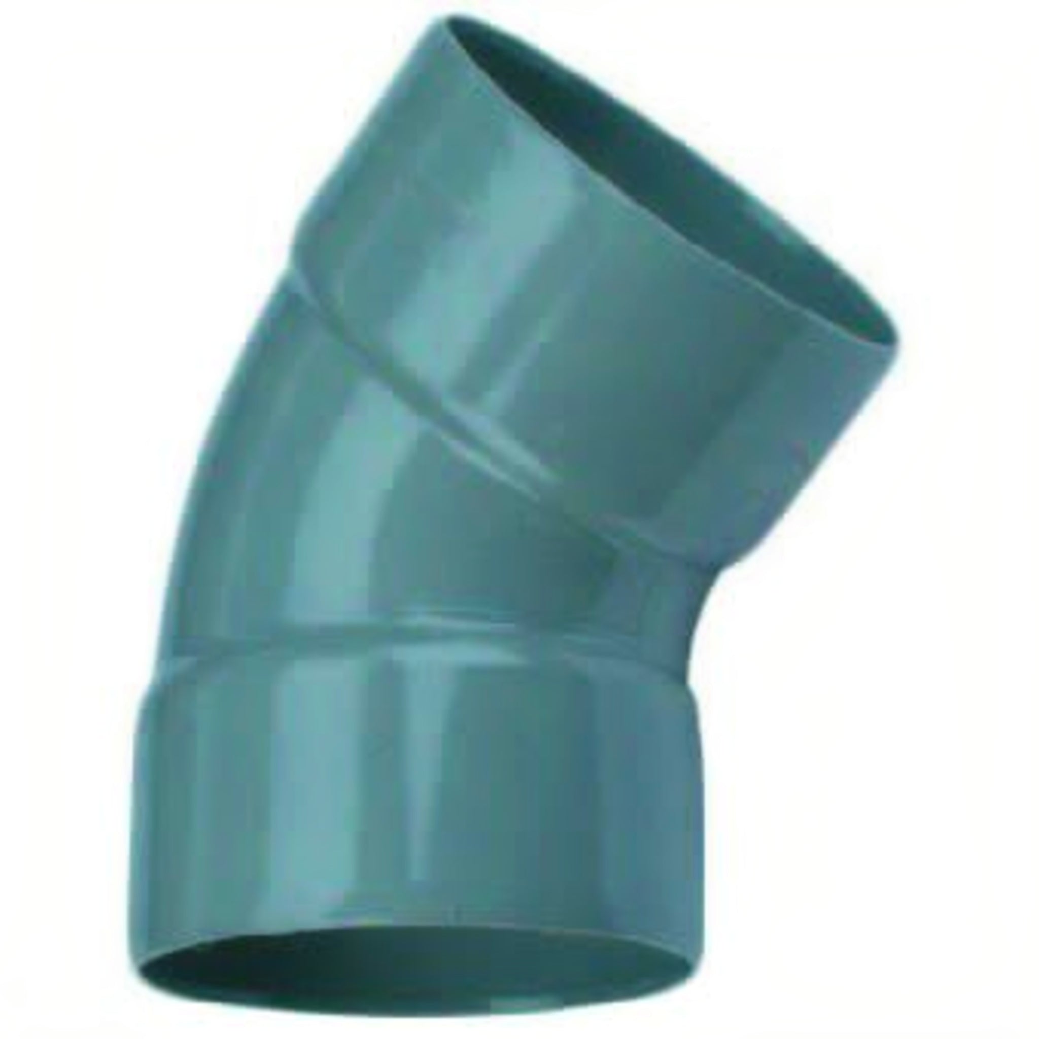 Wavin PVC Bocht 45° 2 x mof 40mm - productfoto