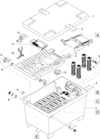 Oase Aandrijfas BioTec 36 - vervangonderdeel voor zelfreinigingsmechanisme productafbeelding, miniatuur 2