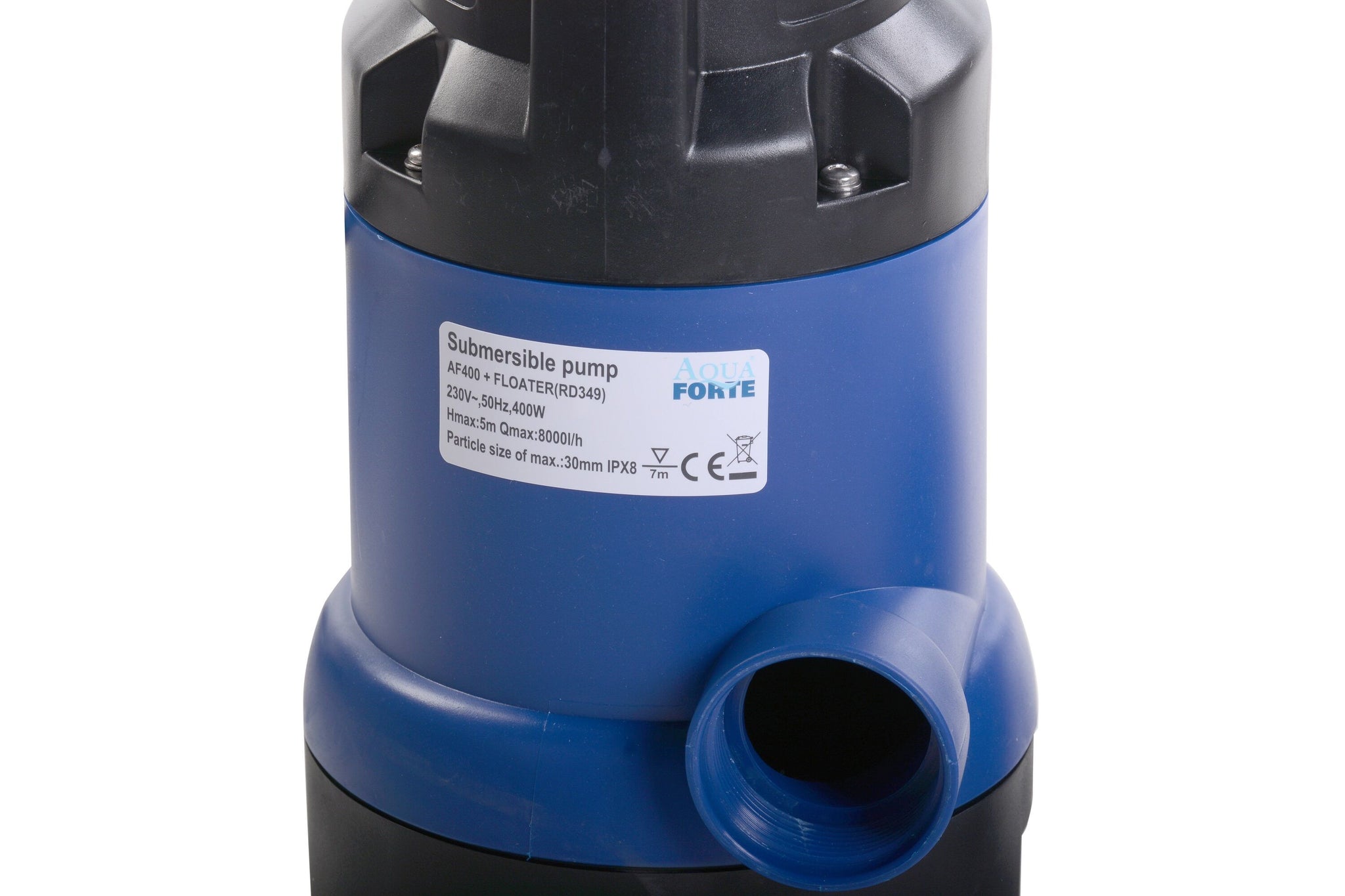 AquaForte Dompelpomp Met Drijfvlotter AF400 - Vuilwaterpomp