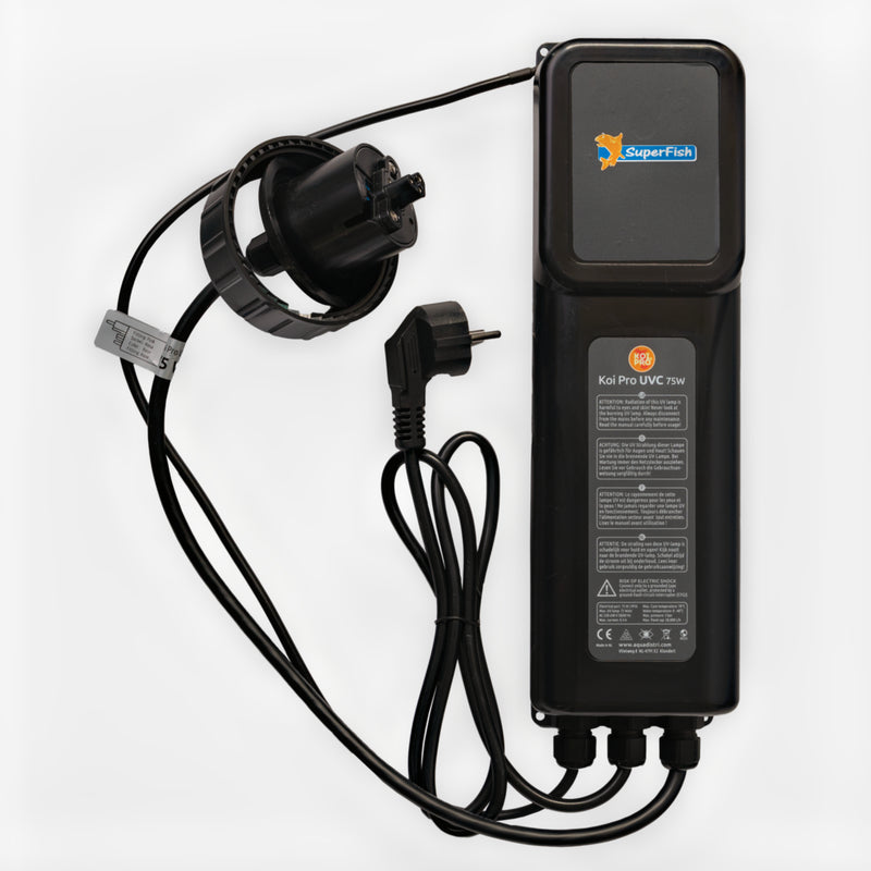 Koi Pro Koipro Rvs Uv Trafo T5 75 W-2019 - productfoto — Onderdeel UV-C bij Vijvercentrum