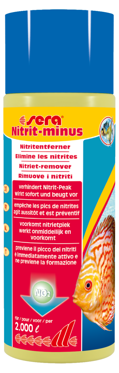 Sera Nitrit-minus 500 ml - Verlaagt nitrietwaarden in zoet- en zoutwateraquaria