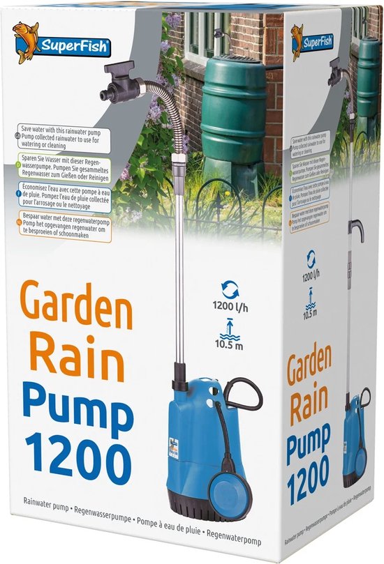 Superfish Garden Rain Pomp 1200 - productfoto
