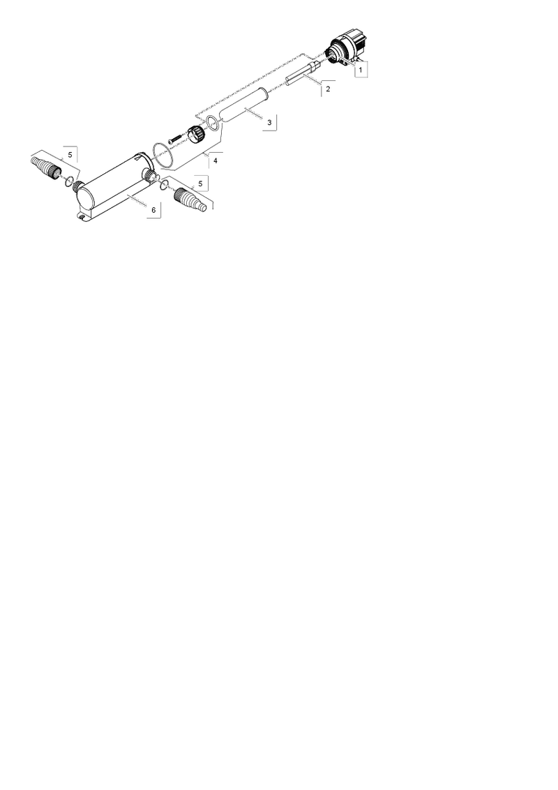 Dichtingsset UVC 7 / 9 / 11 W | Oase productafbeelding, detailaanzicht UV-C Unit