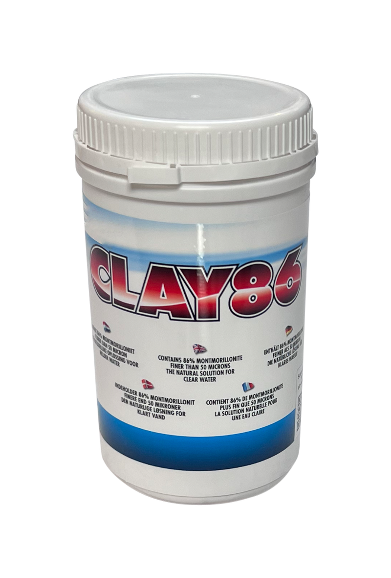 Clay86 500gr, Waterbehandeling bij Vijvercentrum