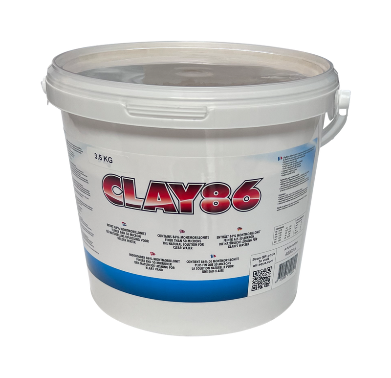 Clay86 3.5kg, Waterbehandeling bij Vijvercentrum