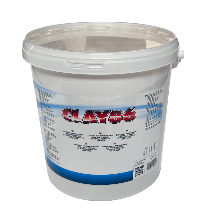 Clay86 7.5kg, Waterbehandeling bij Vijvercentrum