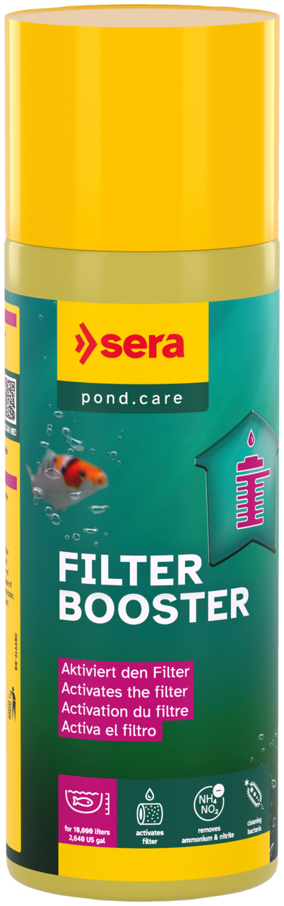 Sera Pond Filter Booster 250 ml - filterbacteriën voor vijverfilters verpakking, afbeelding 2 Waterbehandeling