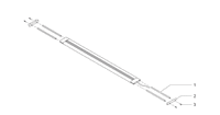 Oase Aluminiumbuis (Reserveonderdeel voor HighLine LED Aquarium), miniatuur 2