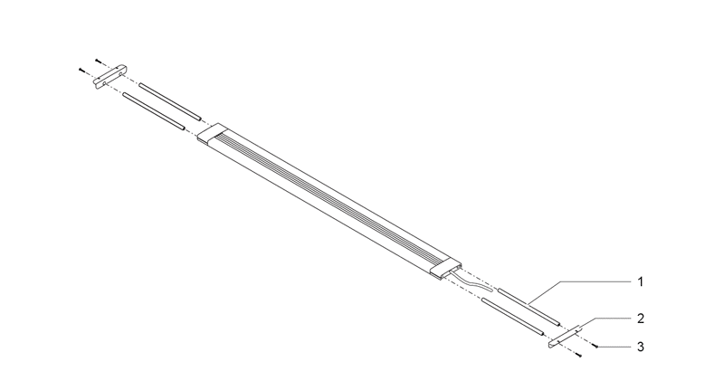 Oase Aluminiumbuis (Reserveonderdeel voor HighLine LED Aquarium), afbeelding 2 Onderdelen