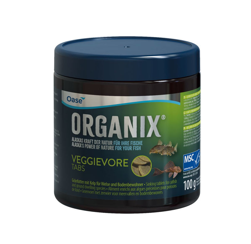 Oase ORGANIX Veggievore Tabs 250ml - Visvoer tabletten voor bodemvissen, afbeelding 2 Visvoer