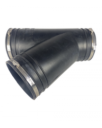 Air Aqua Flexibel Rubber Y-stuk 160 mm - EPDM splitter voor vijverleidingen, miniatuur 2