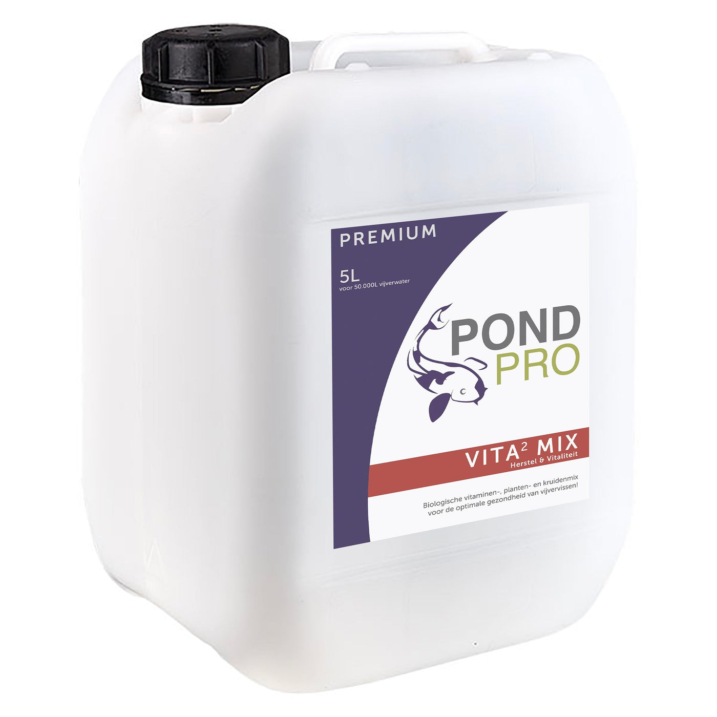 Vita² Mix 5 liter Pond Pro Premium - Biologisch supplement voor slijmlaag koi