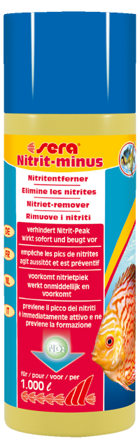 Sera Nitrit-minus 250 ml - Verlaagt nitrietwaarden in aquaria tot 833 liter, miniatuur 2