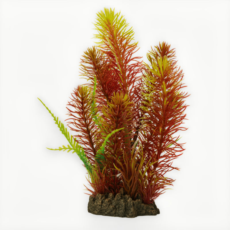 Superfish Art Plant 25cm Myriophyllum Red - productfoto, Aquarium Decoratie bij Vijvercentrum