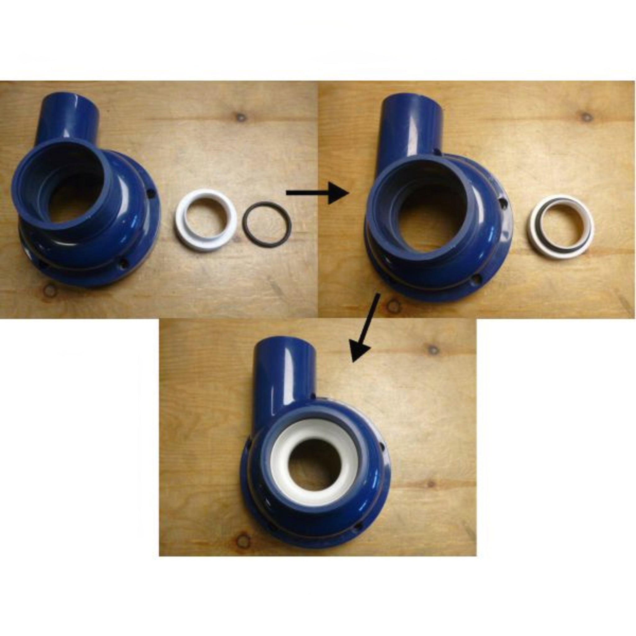 Blue Eco 240/320W pompkop - productfoto