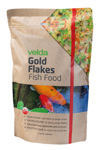 Velda Gold Flakes Fish Food 3000 ml - productfoto, miniatuur 2