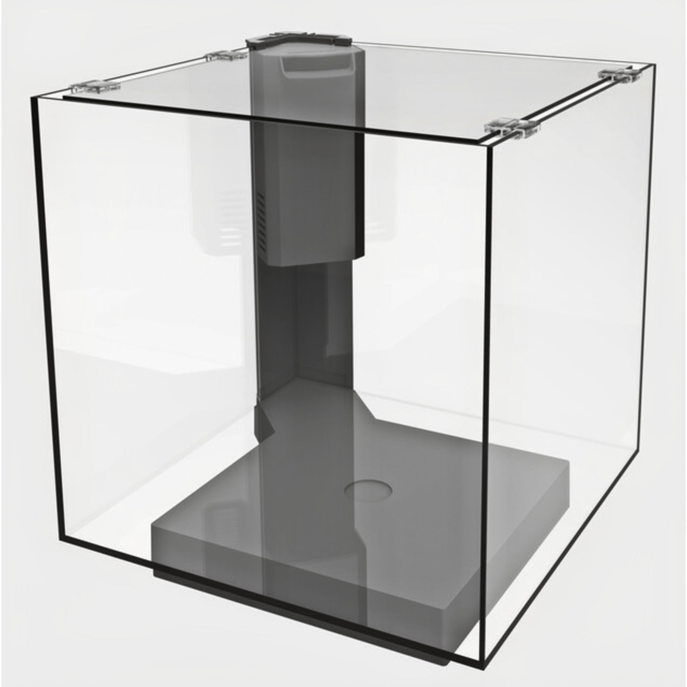 Superfish Qubiq 30 Zwart Los Aquarium + Voet - Glazen bak zonder filter