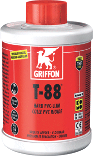 Wildkamp Griffon Lijm T-88 1000 ml - productfoto, detailaanzicht PVC Hulpstuk