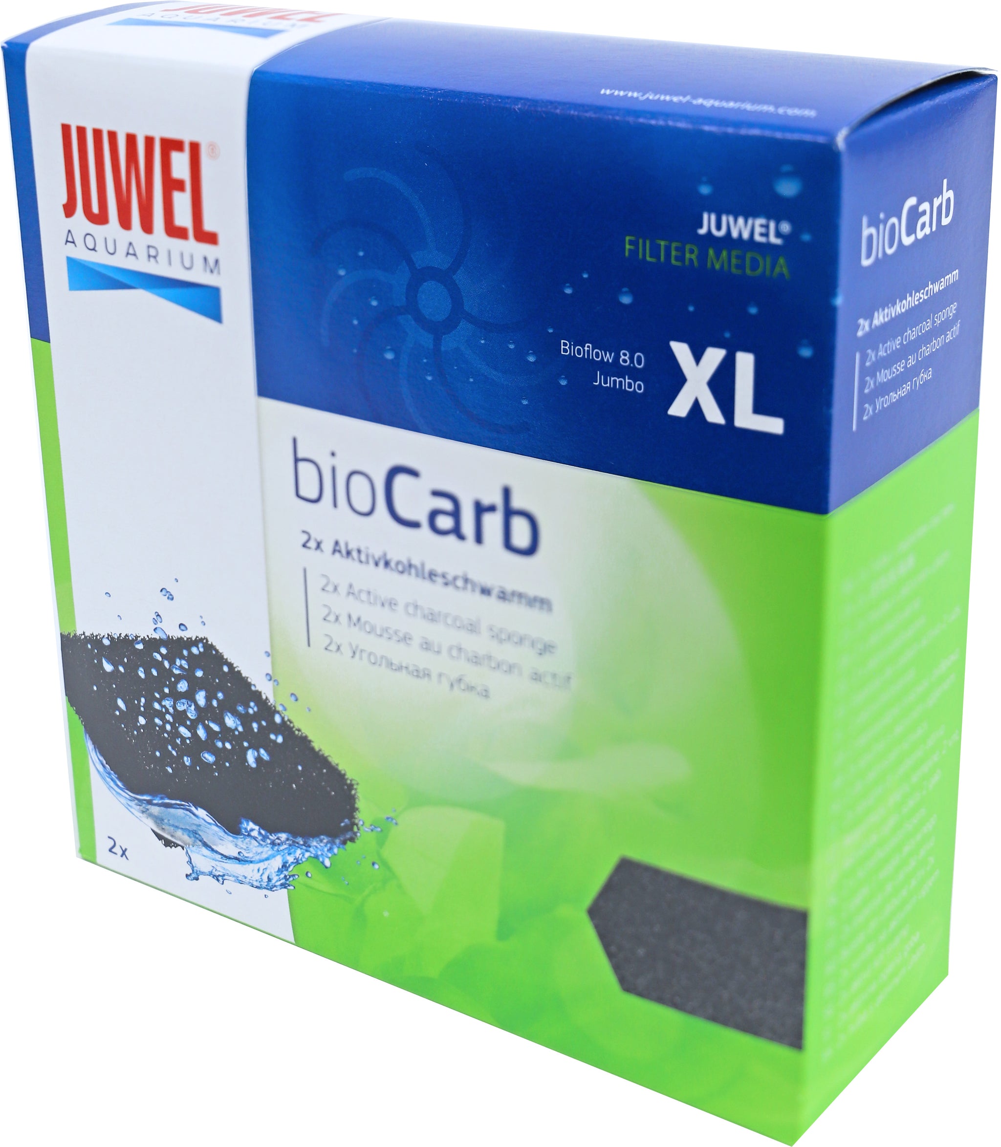 Juwel Koolpatroon voor Bioflow 8.0 en Jumbo - Actief kool filtermateriaal aquarium