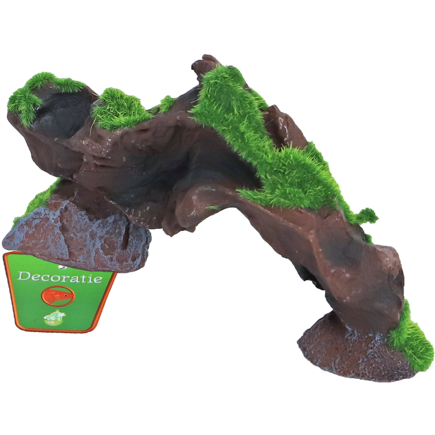 Boon Ornament Boomstronk Brug+Mos 17x4.5cm - productfoto