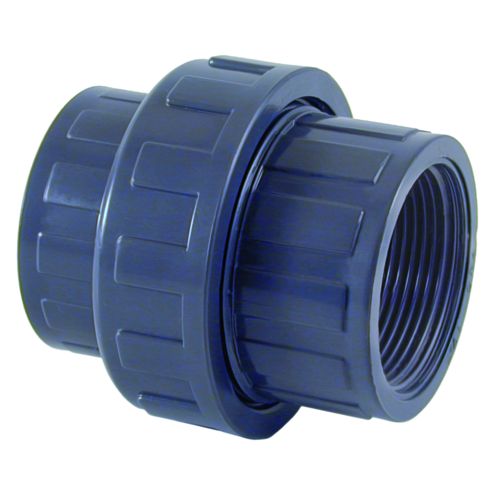 Aquaforte PVC 3/3 koppeling ⅜" binnendraad PN10 - productfoto, afbeelding 2 PVC Hulpstuk
