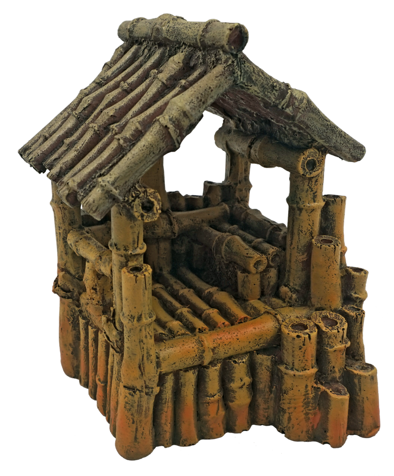 Superfish Bamboo House Medium (Aquarium Decoratie), afbeelding 2 Aquarium