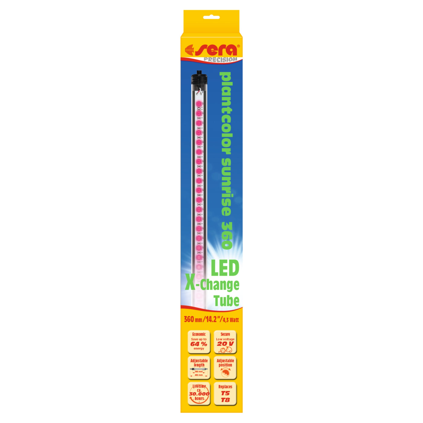 LED plantcolor sunrise 360 mm / 3,6 W 1 st