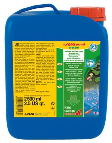Sera Pond Crystal 2,5 liter - Waterklaarder tegen troebel vijverwater