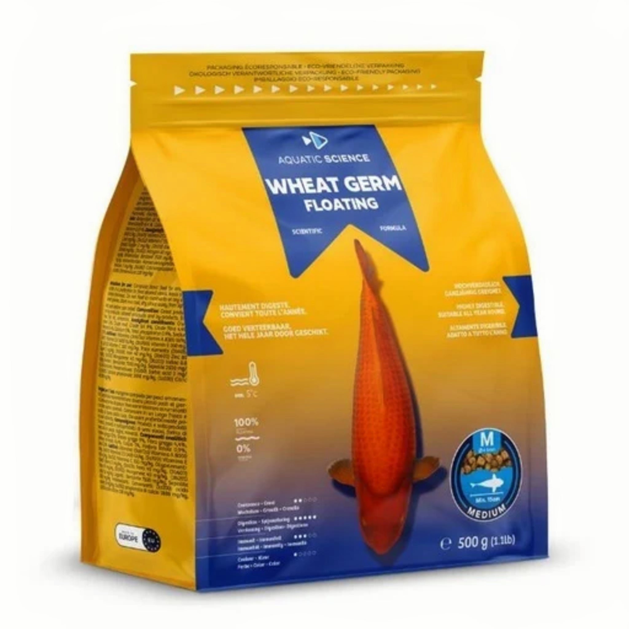 Aquatic Science Wheat Germ Floating Medium 0,5kg - productfoto