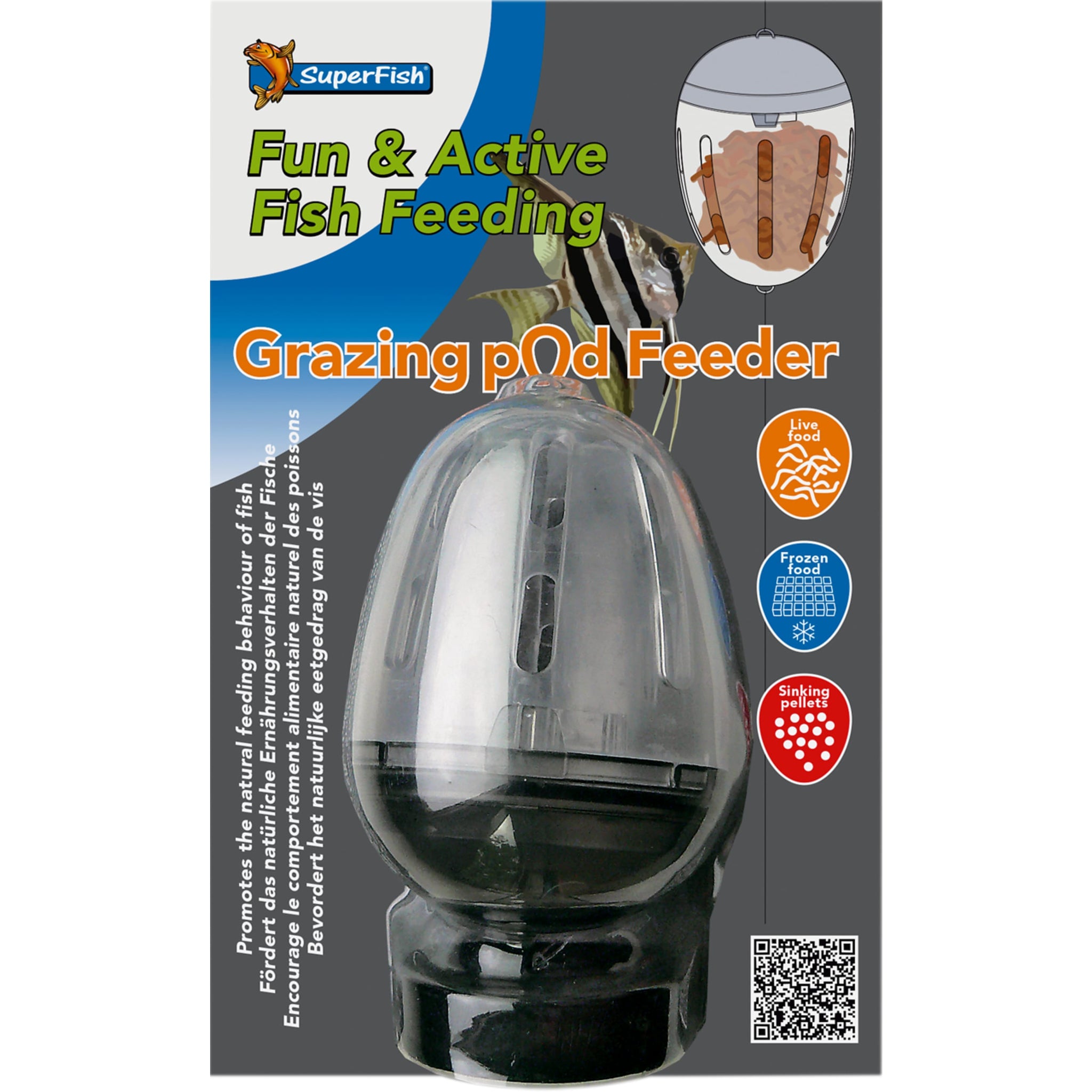 Superfish Grazing Pod Feeder - productfoto