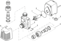 Oase vervangrotor 3000 voor Aquamax vijverpomp, miniatuur 2