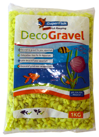 Superfish Deco Aquarium Grind Neon Geel 1kg - Bodembedekking, miniatuur 2