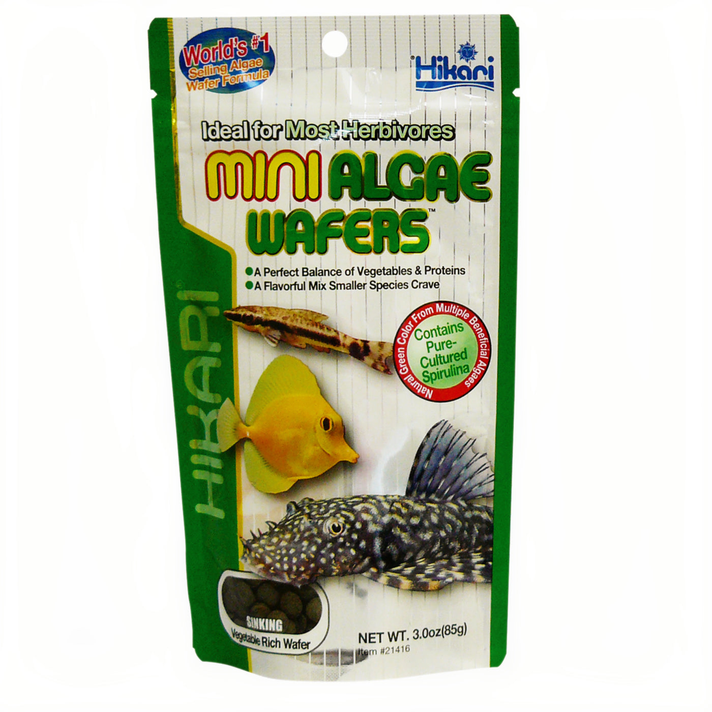 Hikari Mini Algae Wafers 85 Gram - productfoto
