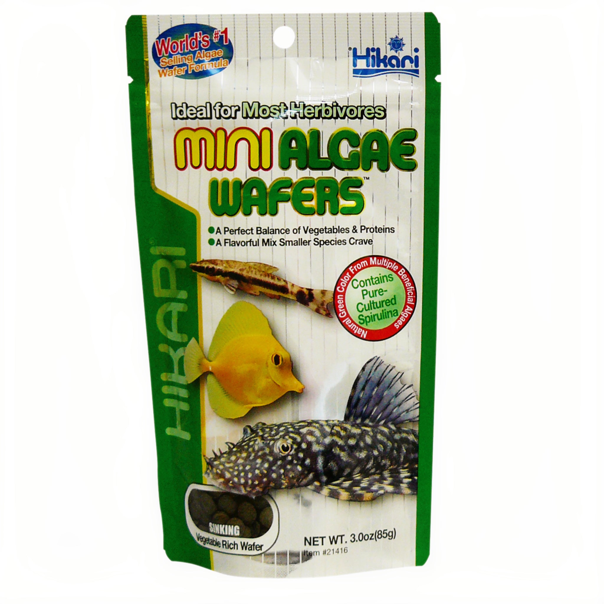 Hikari Mini Algae Wafers 85 Gram - productfoto