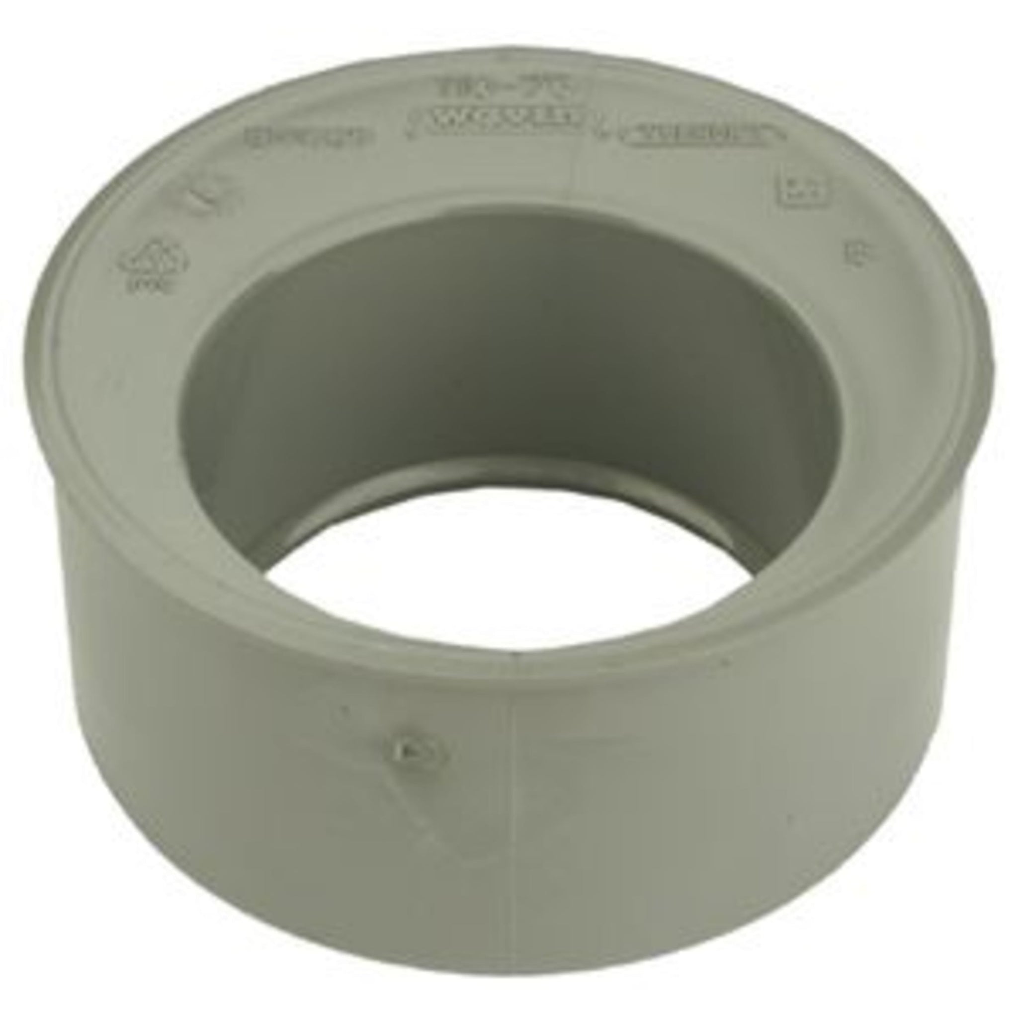 Wavin PVC Inzetverloopstuk 75 x 50 mm - productfoto