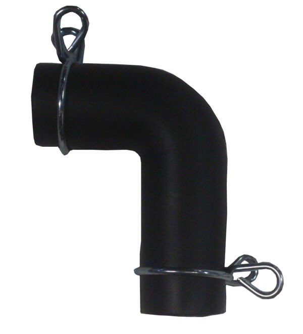 Europond Luchtpomp Aansluitset (Rubber Knie 17x17mm)