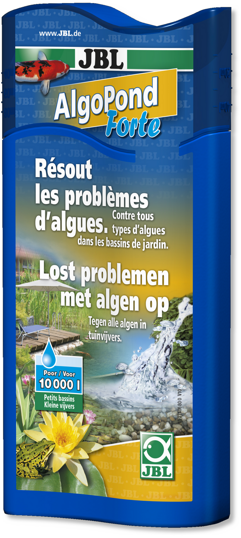 JBL AlgoPond Forte (Krachtige Vijver Algenbestrijder - 500ml), afbeelding 2 Algenbestrijder