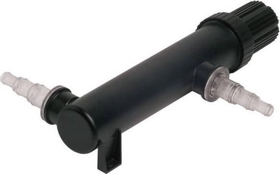 Xclear MultiMax UV-C unit 9W met transparante slangaansluitingen