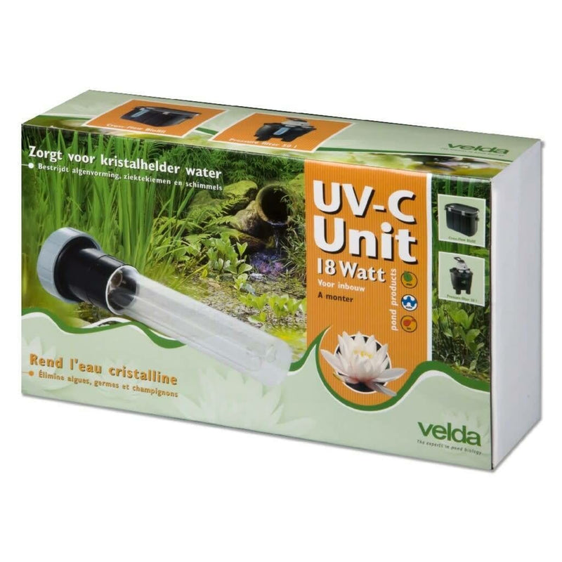 Velda UV-C Unit 18 Watt Inbouw - productfoto, UV-C Unit bij Vijvercentrum